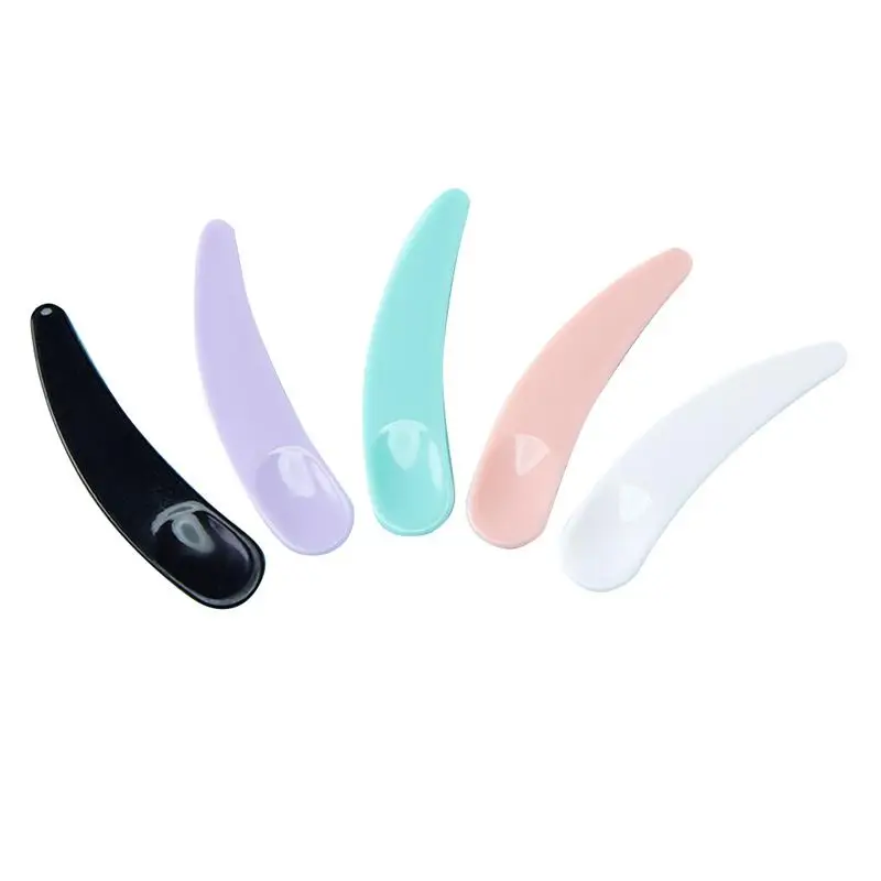  Plastic Mask Spoon Spatula Facial Mask Stick Cosmetic Face Beauty Makeup Scraper Makeup Tools Acces