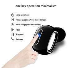 Капсула беспроводные TWS наушники V4.2 Bluetooth наушники гарнитура глубокий бас стерео звук спортивные наушники для samsung Iphone