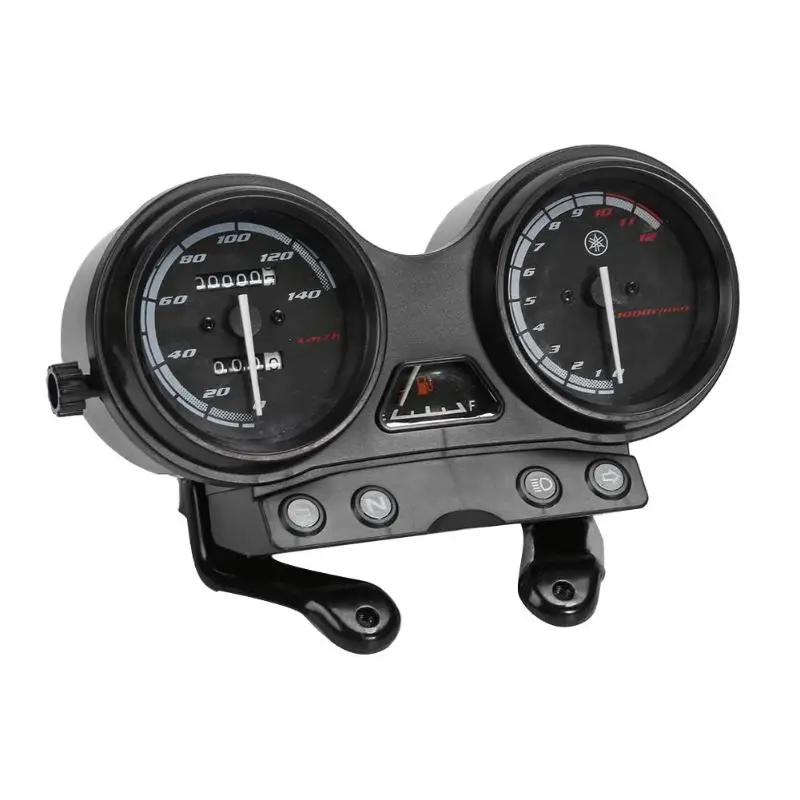 VODOOL 12V Motorcycle LED Speedometer Odometer Tachometer Gauge for