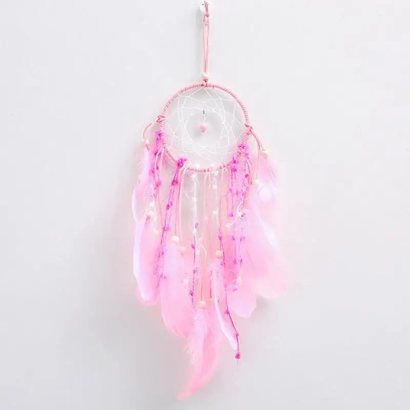 Feather Beads Dream Catcher Net Dreamcatcher Home Hanging Decor Ornament