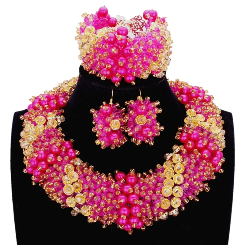 

Bling Nigerian Necklace Sets For Women 2023