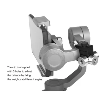 

SUNNYLIFE Handheld Gimbal Counterweight Gimbal Stabilizer Balance Weight Accessories for DJI OSMO Mobile 2/smooth 4/Vimble 2