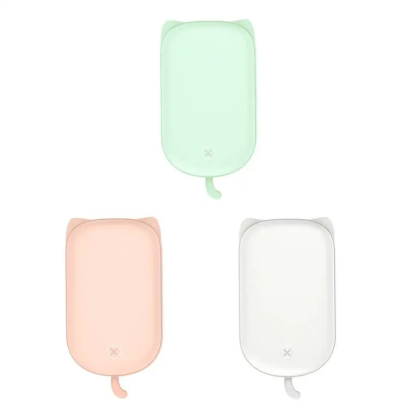 

Nordic Style USB Charging Hand Warmers Large Capacity 9000 MAh Double-Sided Heating Explosion-Proof Power Bank Hand Warmers
