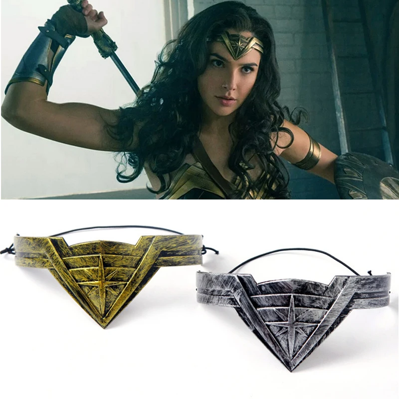 

Diana Cosplay Costumes Headwear Superhero Wonder Woman Headwear Prince Crown Halloween Accessory