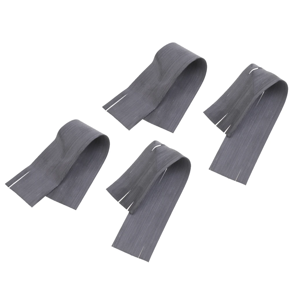 

4 Pieces Bow String Whiskers - Waterproof Silencers Reduce String Noise Vibration Soft Outdoor Sports Rubber