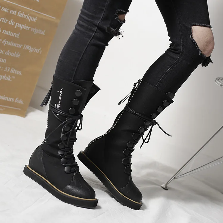 

Network Autumn Increase Down High Martin Winter Women Boots