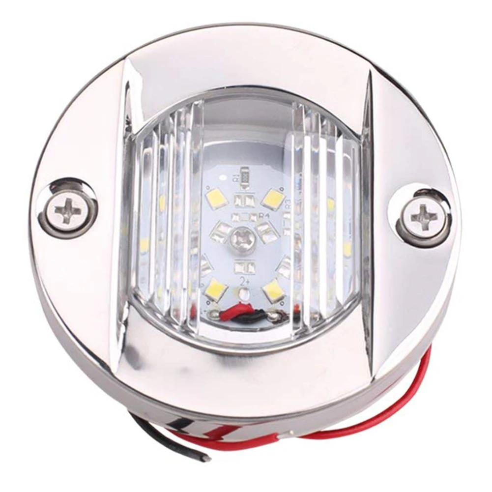 Round 12VC LED White yacht boat ship with stern lamp staircase lampin