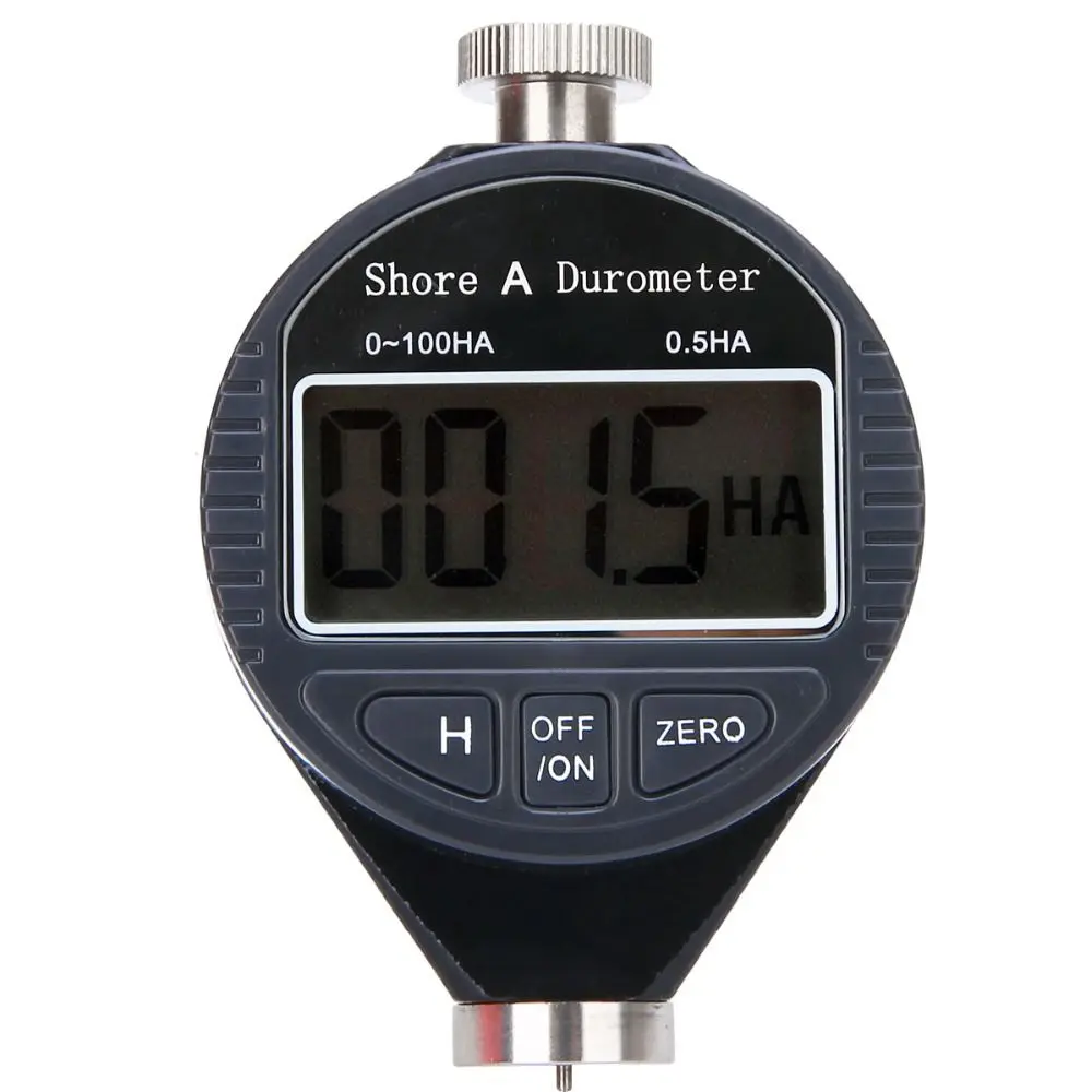 

New 1pc New Digital Hardness Durometer Tester 0-100HA Shore A LCD Meter For Rubber Plastic Leather Multi-grease Wax
