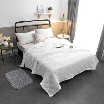 

New Solid pink white Bedspread Summer Quilt Blanket Comforter Bed Cover Quilting Home Textiles Suitable for Children adult28