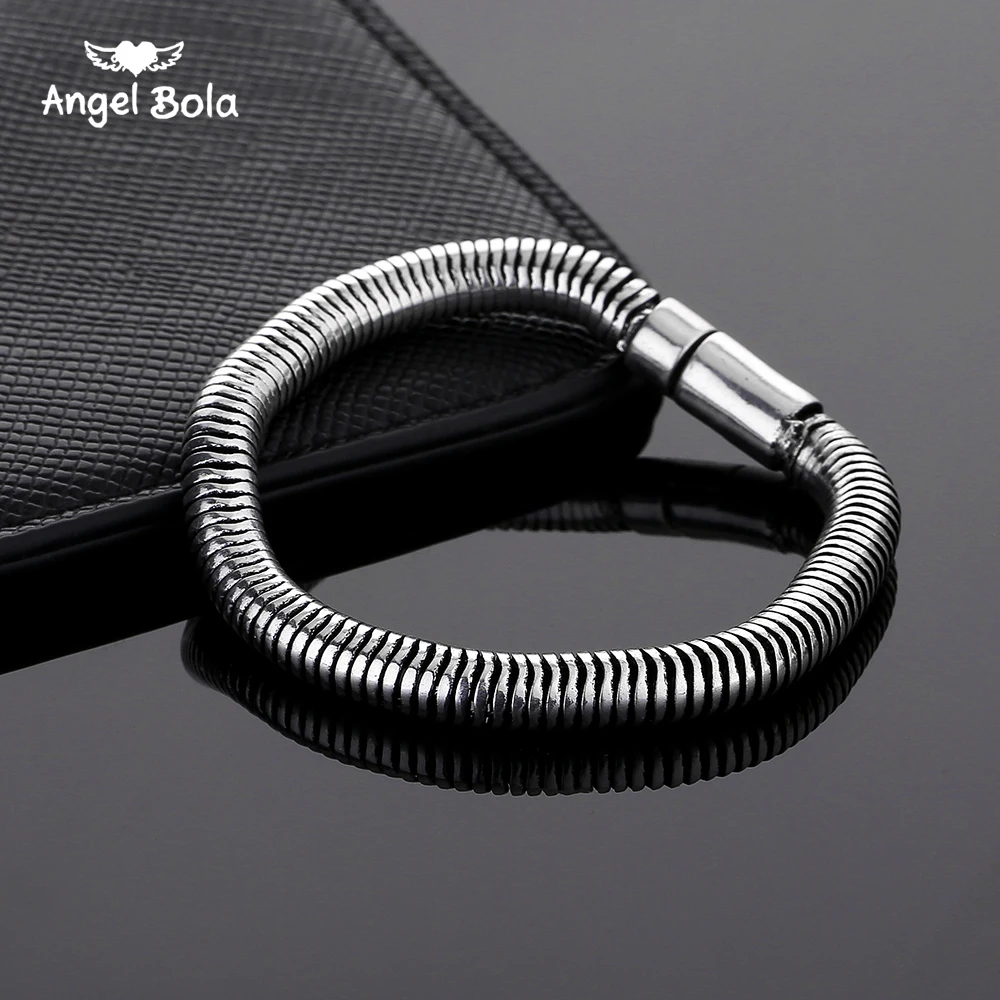 

Top Quality Buddha Bracelet Motor Bike Motorcycle Chain Ancient Silver Bangle Punk Snake Chain Jewelry Free Shipping B1202-7