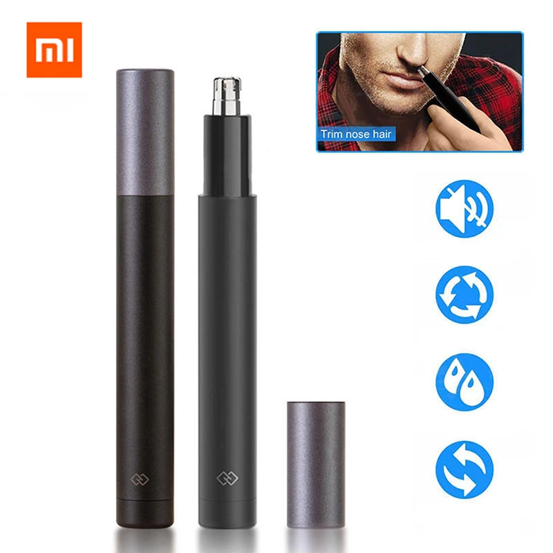Billig Xiaomi Mini Elektrische Nase Haar Trimmer HN1 Scharfe Klinge Körper Waschen Tragbare Minimalistische Design Wasserdichten Safe Für Den Täglichen Gebrauch