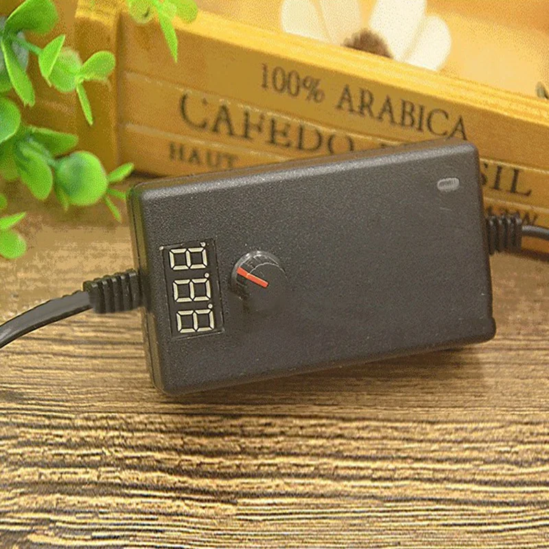 OPQ 3 12V 2A Регулируемый адаптер питания 100 240 В до 12 AC/DC с 5 5x2 мм DC разъем для