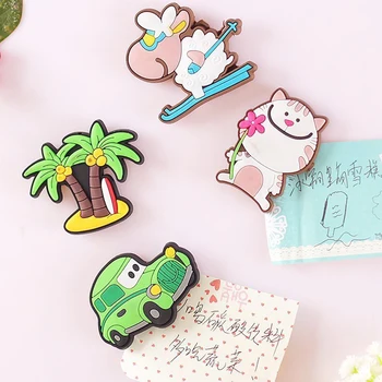 

1PCS Mini Silicone Cartoon Animal Fridge Magnets Whiteboard Sticker Refrigerator Magnets Kids Gift Home Decoration Free Shipping