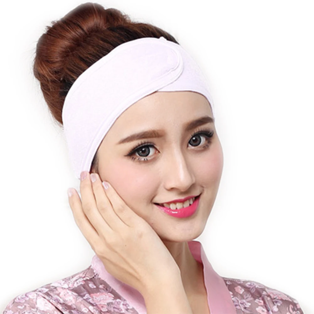 Adjustable Yoga Women Hair Band Towel Soft Band Hair Wrap Make Up on