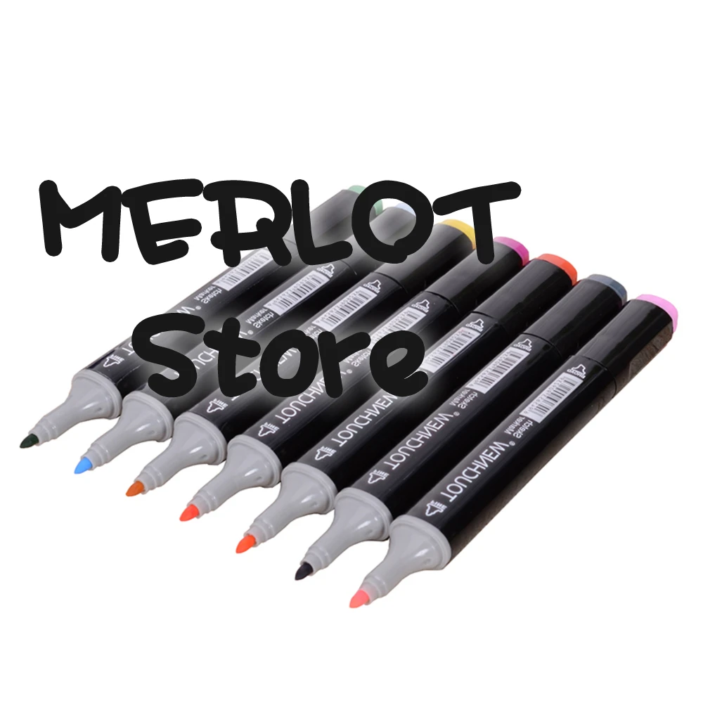 

Sale 30/40/60/80/168 Color Double-headed Alcohol based Art Markers Hand-painted drawing Supplies manga