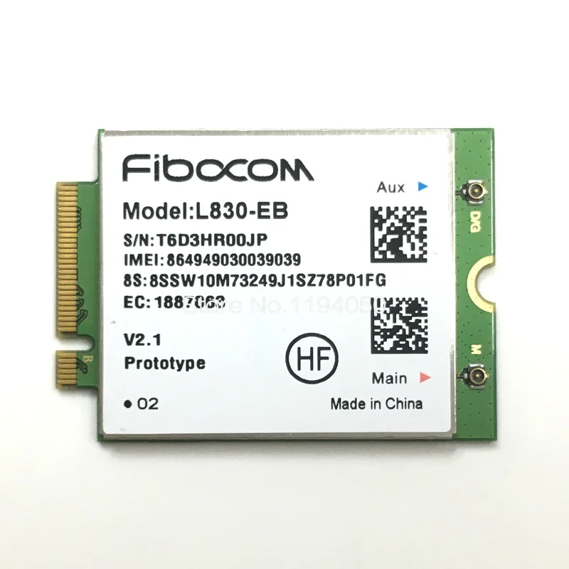 Fibocom-módulo sem Fio 4g Thinkpad X380 T480s T480 T280 T580 L580 L480 s1 Gen 4lte - Imagem 3