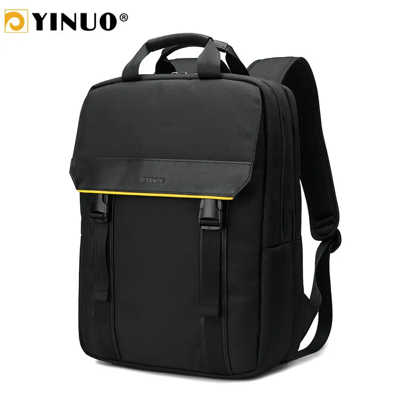 Многофункциональный мужской портфель YINUO сумка для 15-дюймового ноутбука с