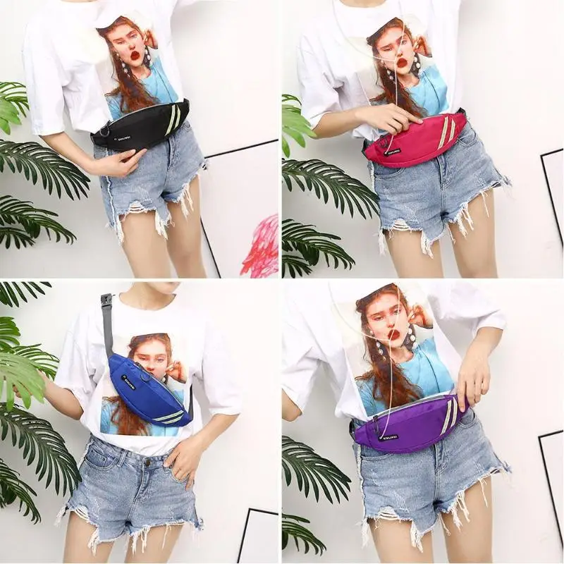 عارضة النساء الرجال الخصر حزم التين المحمولة النايلون Crossbody كيس مزموم الفتيان الفتيات البسيطة حقيبة الخصر للسفر بطاقات مفتاح سستة حقيبة صدر ... عارضة النساء الرجال الخصر حزم التين المحمولة النايلون Crossbody كيس مزموم الفتيان الفتيات البسيطة حقيبة الخصر للسفر بطاقات مفتاح سستة حقيبة صدر ...