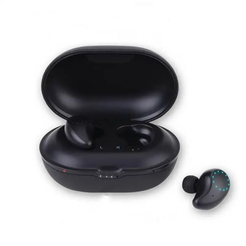 

Wireless Bluetooth Earphone Stable Waterproof Shock Music Earphone Mini Body Invisible Black Red Earphone