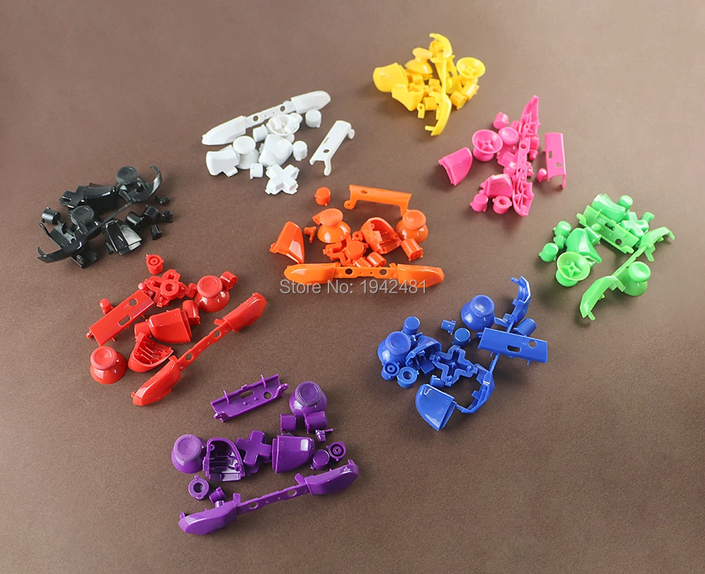 10sets Colorful Full Set Buttons Lb Rb Rt Lt Bumper Buttons Set