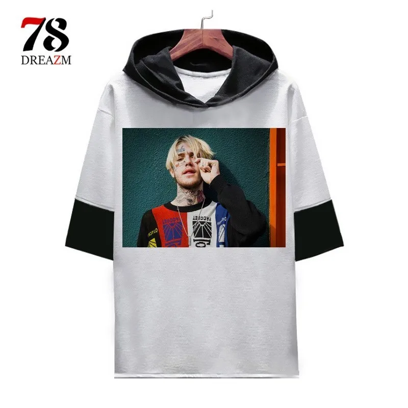 Футболка Lil Peep Мужская/Женская крутая тенниска в стиле хип хоп топ с принтом