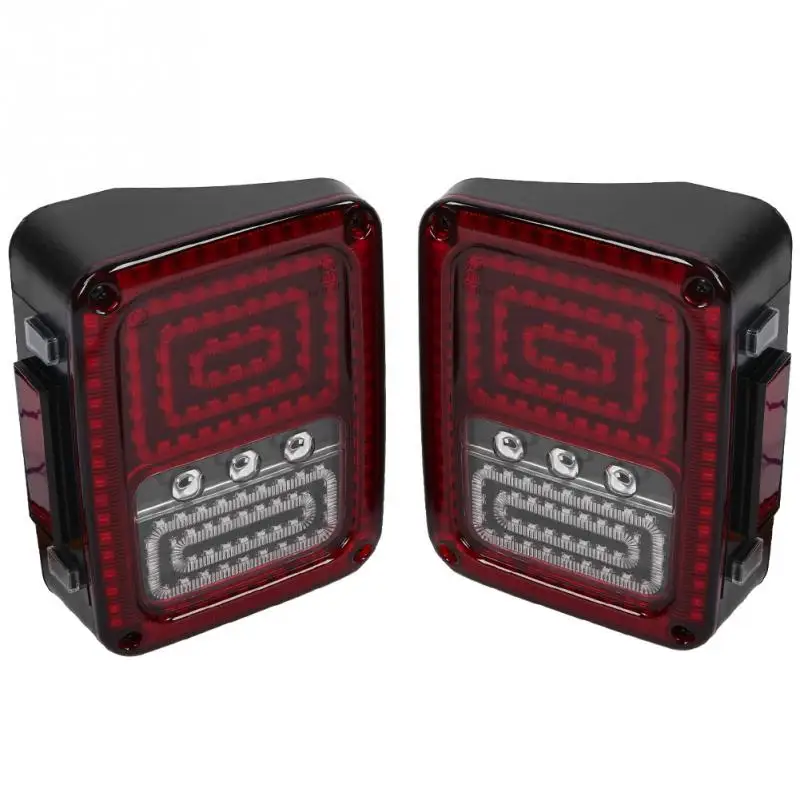 

2pcs Rear Bumper Tail Reversing LED Lights Backup Lamps for Jeep Wrangler JK 07-16 LED Rear Tail Lights Car Styling