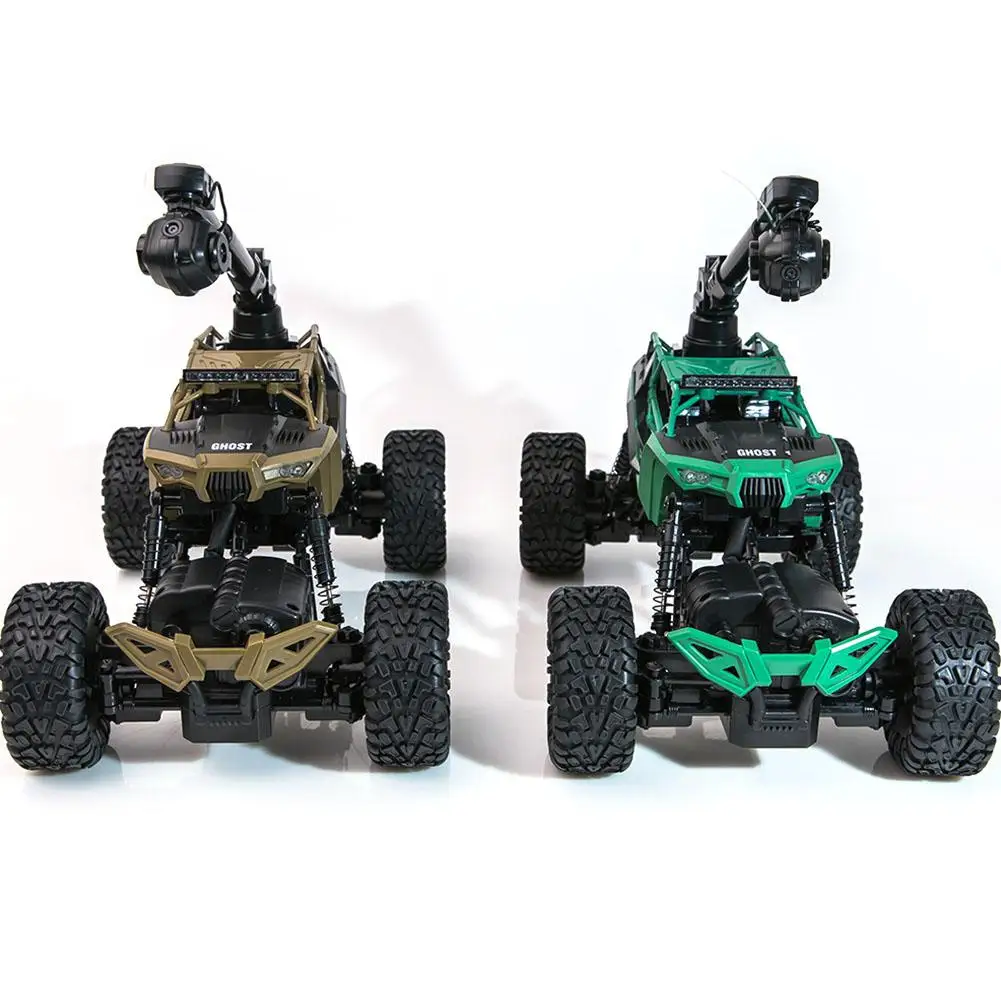 Remote Control Cars With FPV Camera HD 720P 2WD 1/18 Scale 2.4Ghz RC Trucks Electric Car For Adults Kids Controlled By WiFi