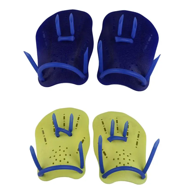 

1 Pair Fin Paddle Diving Palm Hand Polypropylene Wear Swimming Webbed Gloves Frog Finger S/M/L for Children/Adult Hand Wear