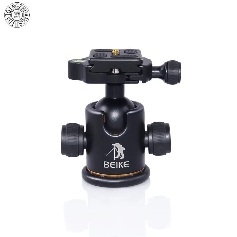 

fosoto BK-03 Camera Tripod Ballhead with Quick Release Plate 1/4" Screw&Two levels for Tripod monopodDSLR Camera Max load to 8kg