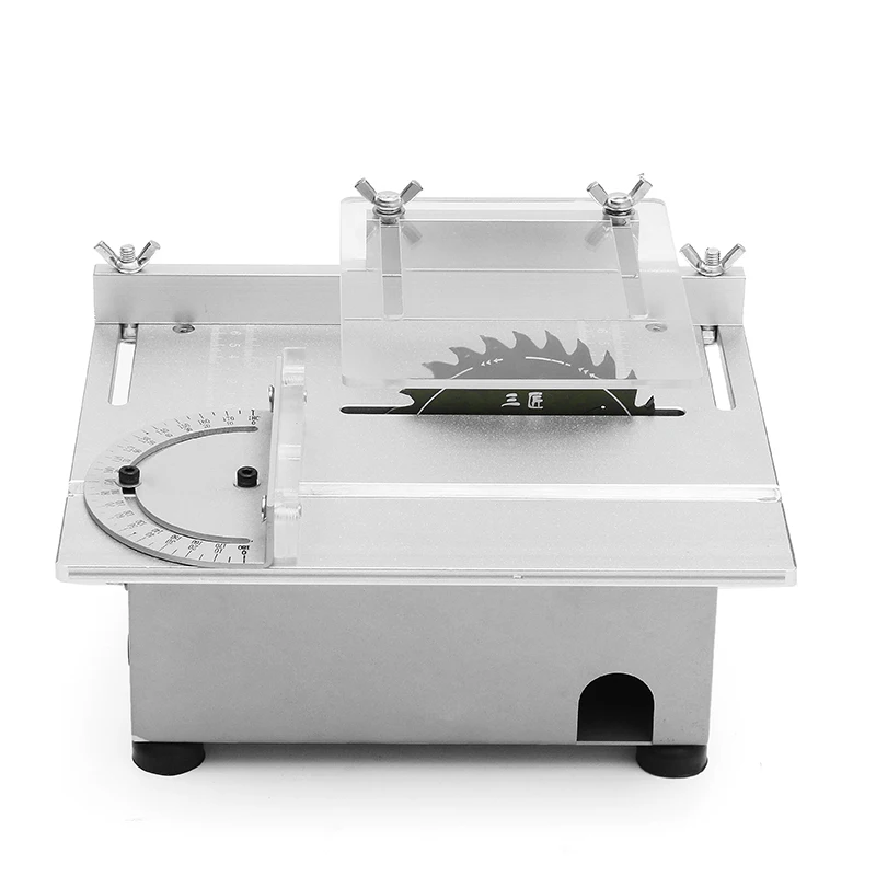 Mini Table Saw Wood Working for Bench Lathe Electric Polisher Grinder DIY Model Cutting Saw Machine Kit Mini Table Saw Wood Working for Bench Lathe Electric Polisher Grinder DIY Model Cutting Saw Machine Kit