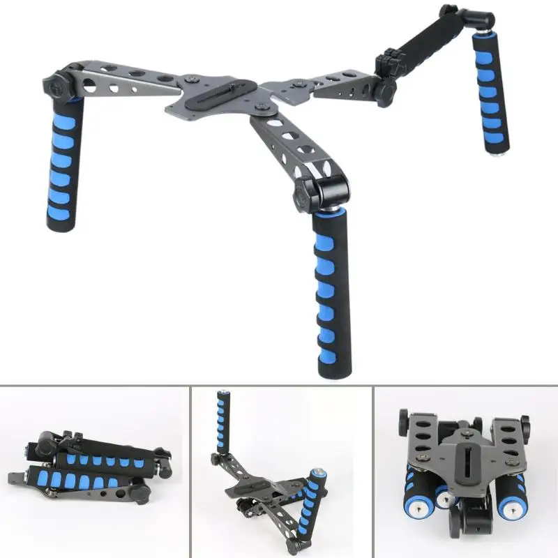 Camcorder Camera Shoulder Stabilizer Bracket Damping Shock Absorption Steadicam Stand Tripod For The Camera Flexible Tripod Camcorder Camera Shoulder Stabilizer Bracket Damping Shock Absorption Steadicam Stand Tripod For The Camera Flexible Tripod