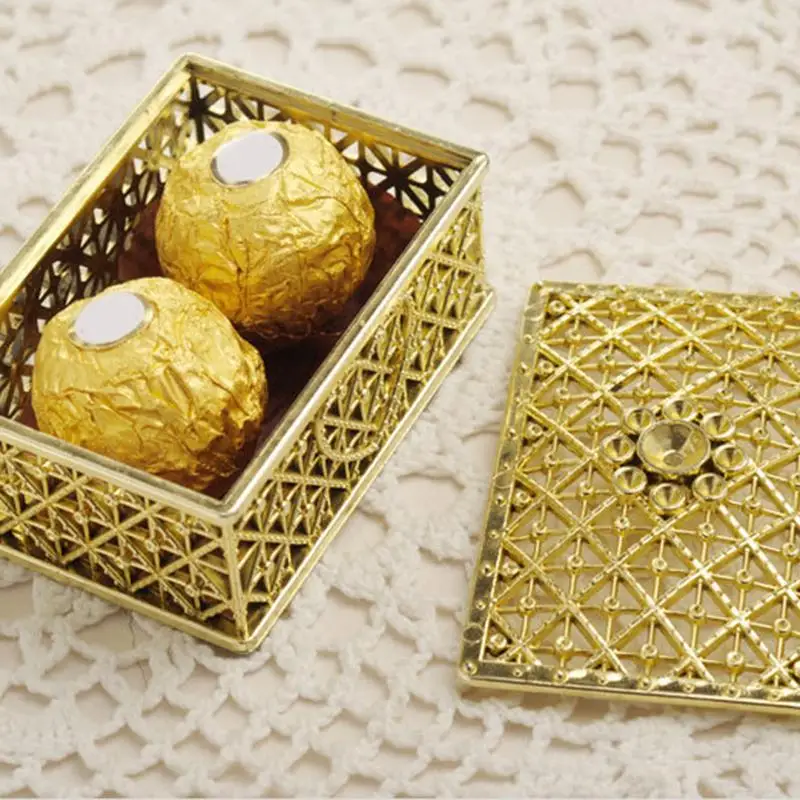 الإبداعية الحلوى مربع شخصية الجوف الذهب-مطلي الفضة مطلي الروائح مربع حلوى الزفاف مربع صندوق تخزين # يو الإبداعية الحلوى مربع شخصية الجوف الذهب-مطلي الفضة مطلي الروائح مربع حلوى الزفاف مربع صندوق تخزين # يو