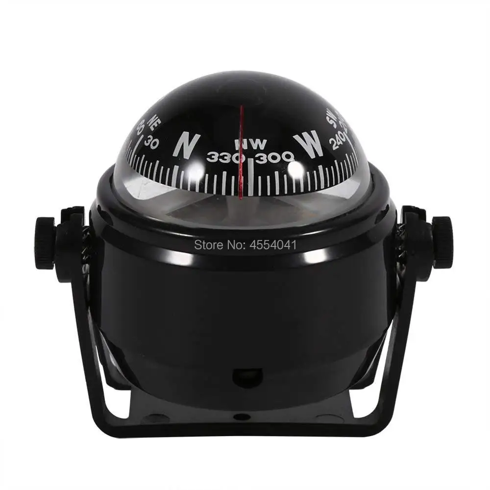 

Car Mount Compass,Multi-functional Sea Marine Navigation Bracket Mount Compass Voyager Compass Outside Also Fits Boat Caravan Tr