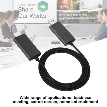 

Black Wireless Dongle Display TV Projector HDMI WiFi Receiver for Android