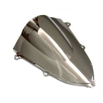 

For 2017 Honda CBR250RR cbr 250 rr Windshield Silver wind screen Double bubble Motorcycle bikes