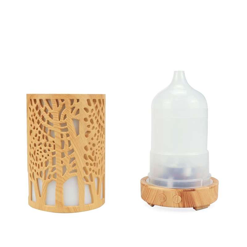 

7 Color Led Night Light Air Ultrasonic Humidifier Usb Charging Aromatherapy Essential Oil Aroma Diffuser For Home Uk Plug