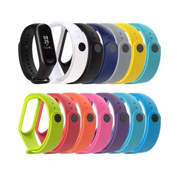 

Replacement Wrist Strap Silicone Change Belt Smart Accessories For Millet Bracelet Sports Strap For Xiaomi Mi Band 3