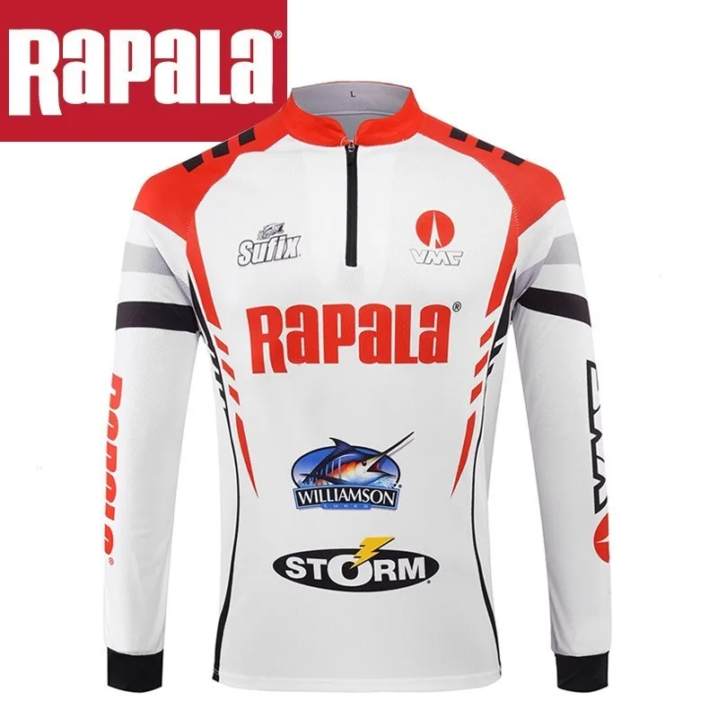 Rapala брендовая одежда для рыбалки рубашка с длинными рукавами быстросохнущая