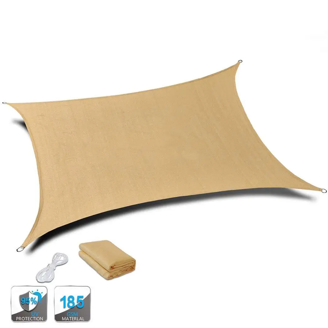 

Durable Practical Solid Breathable Sunscreen Tool Sun Beige Yellow Breathable, Shade Home Sail