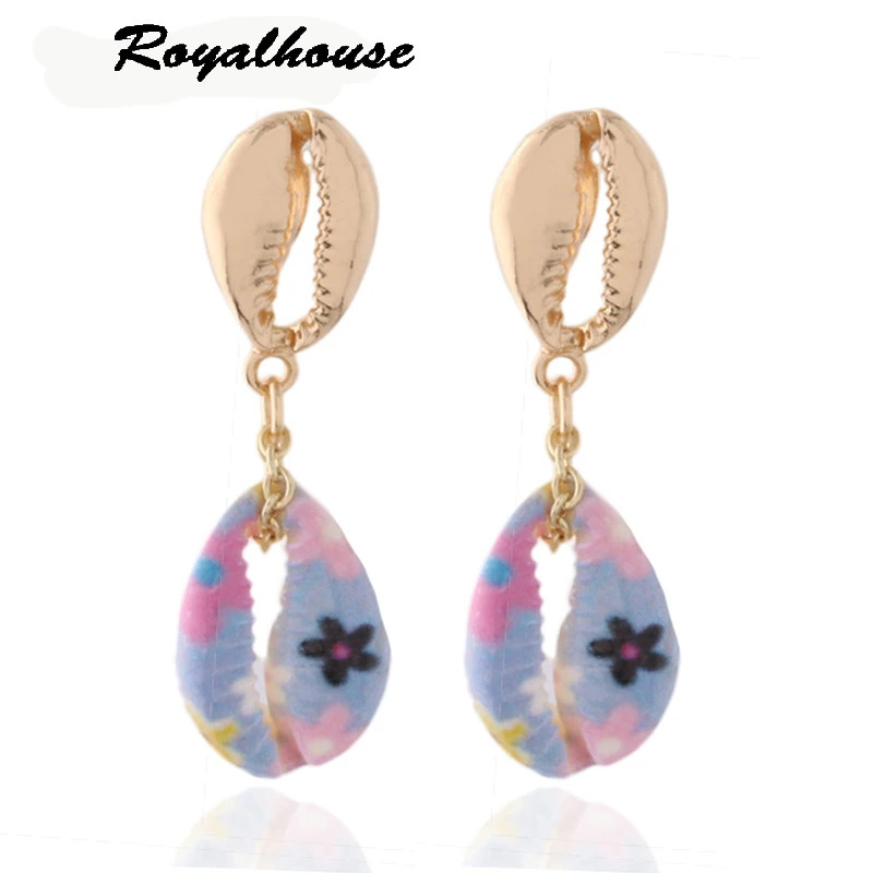 

pint shell Earring tiger danger Grape earrings metal shell earring Fashion Big Ear Drops Charm Earrings wedding rings