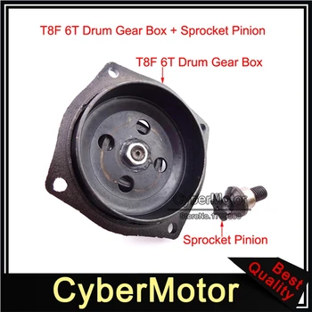 

Minimoto Engine Clutch Drum Gear Box Pinion T8F 6 Tooth For 2 Stroke 47cc 49cc Mini Moto Pocket Dirt Bike Kid ATV Quad 4 Wheeler