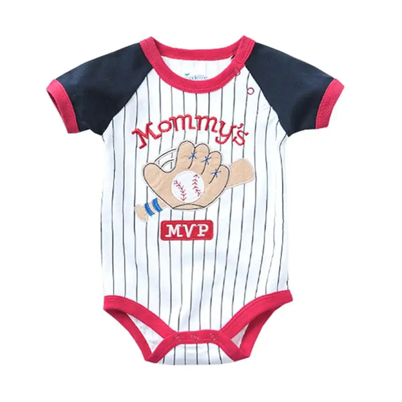 

Fairy Baby Boy Clothes Summer Infant For Boys Girls Outfit Cotton Striped Playsuit Sport Shirts Romper Children Swimsuit