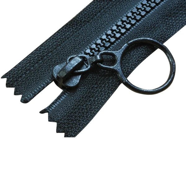 

10pcs Resin Zipper 25cm Closed 60cm Open-end Zippers for DIY Craft Sewing Bag Garment Accessories DC112