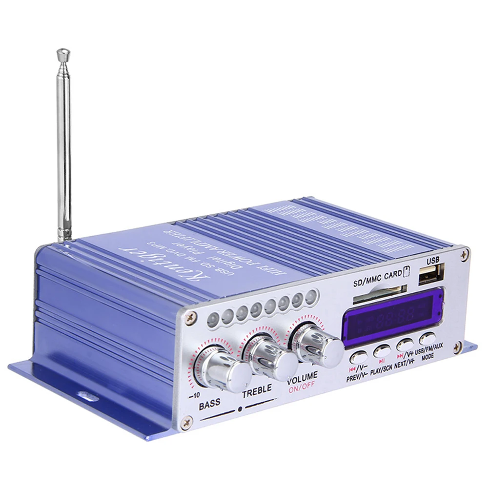 

Mini Bluetooth HiFi Stereo Audio Output Power Amplifier with Remote Controller Hot Selling Best New Free Dropship