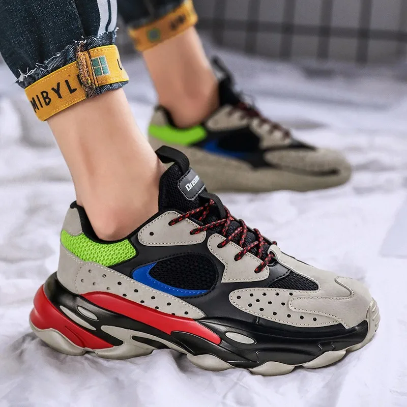 شبكة حذاء كاجوال للرجل أزياء الأحذية الدانتيل متابعة الكبار الربيع الخريف خفيفة رياضة Zapatos عالية الجودة تنفس الذكور شبكة حذاء كاجوال للرجل أزياء الأحذية الدانتيل متابعة الكبار الربيع الخريف خفيفة رياضة Zapatos عالية الجودة تنفس الذكور