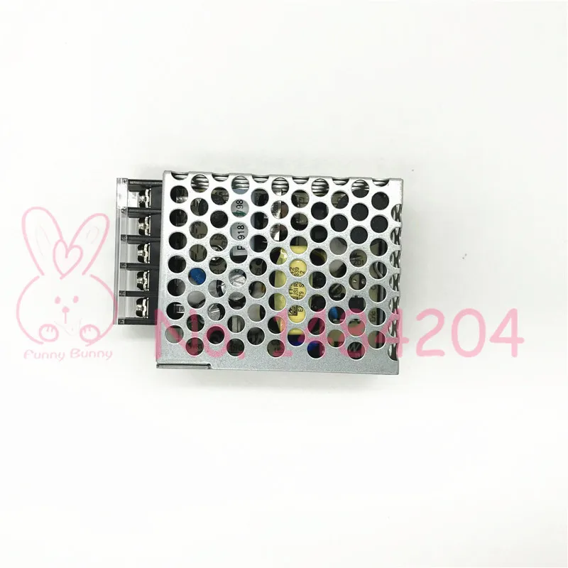 

Switching Mode Power Supply Input: 100-240VAC 0.35A Output: +12VDC 1.3A 62.5mm*51mm*28mm