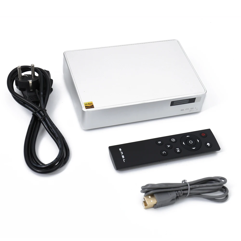 Discount SMSL SU-8 ES9038Q2M*2 32bit/768kHz DSD512 DAC USB/Optical/Coaxial input Decoder RCA/XLR output come with remote control 4