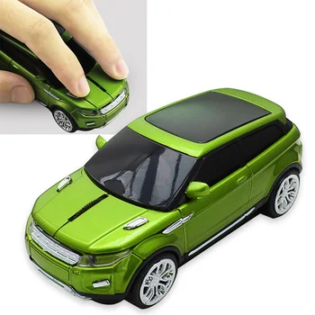 

Car Shape 2.4GHz Wireless Gaming Mouse 3D Optical Ergonomic LED Light With USB Receiver PC Tablet Computer Mice High Accuracy