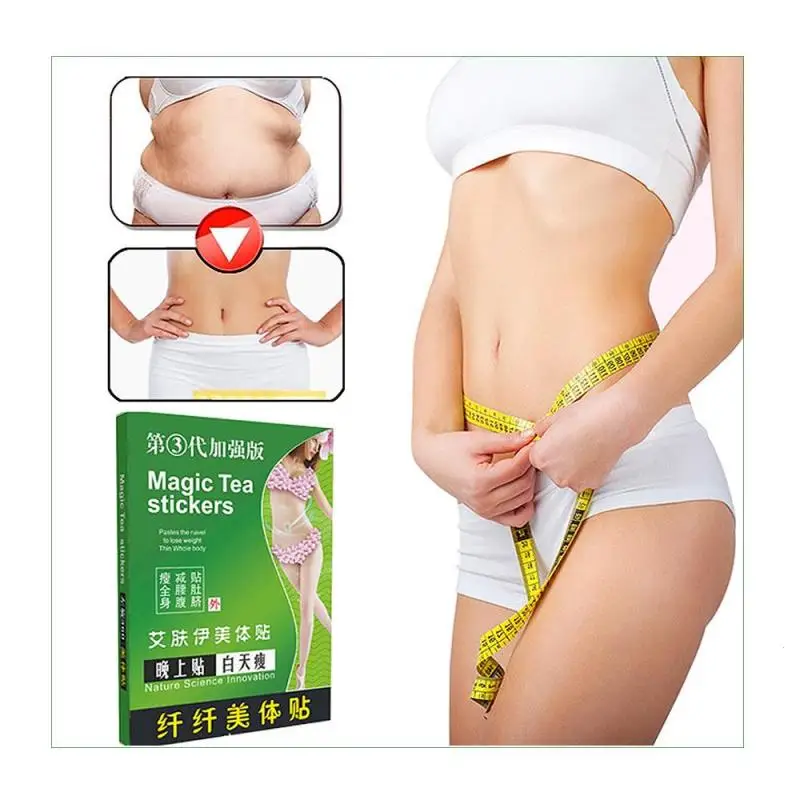 Новая Магия похудения наклейки 10 шт сжигание жира для похудения пластырь китайской медицины Вес веса тела формирование пластырь L3