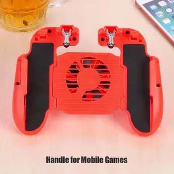 

H5 Cooling Fan Game Handle Game Pad Controller Joystick for PUBG Aid Stand